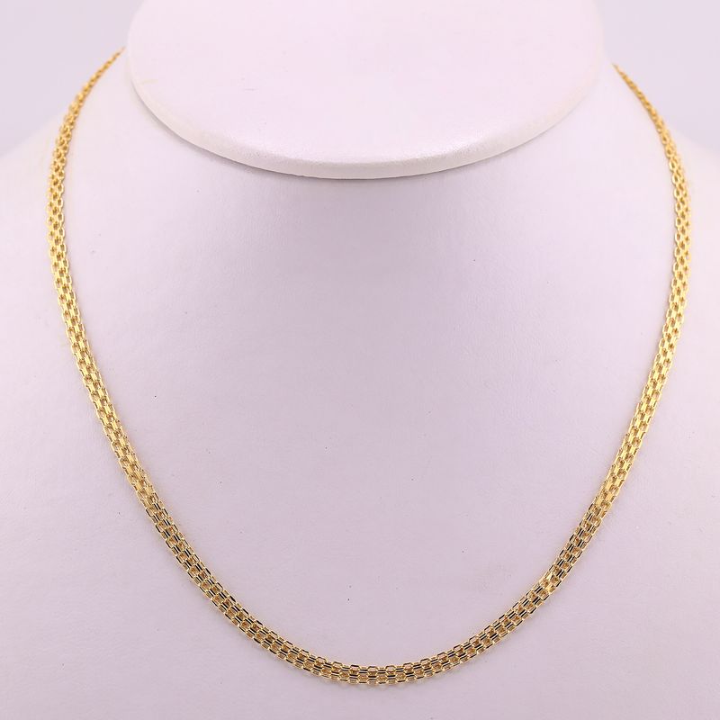 Cadena Tejido Chino  14k 3.8g