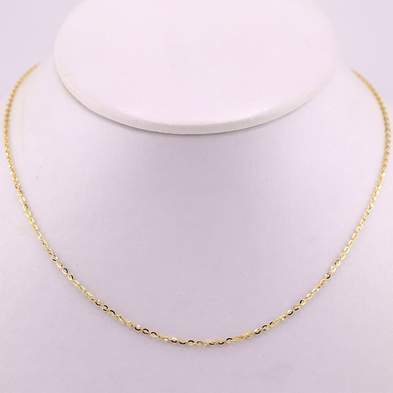 Cadena Eslabon Inv. 14k 2.1g 50cm