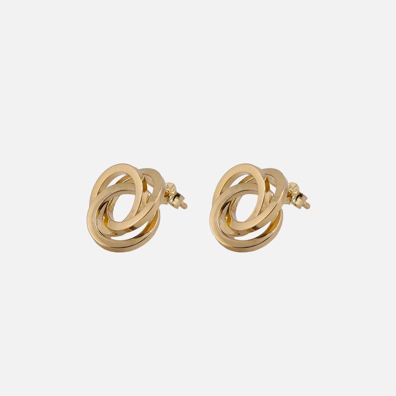 Aretes Enlazados 10k 1.2g