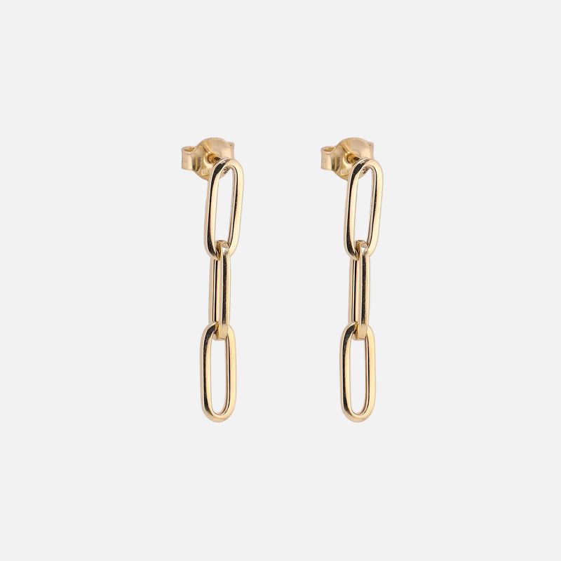 Aretes Clip Colg. 10k 1.1g