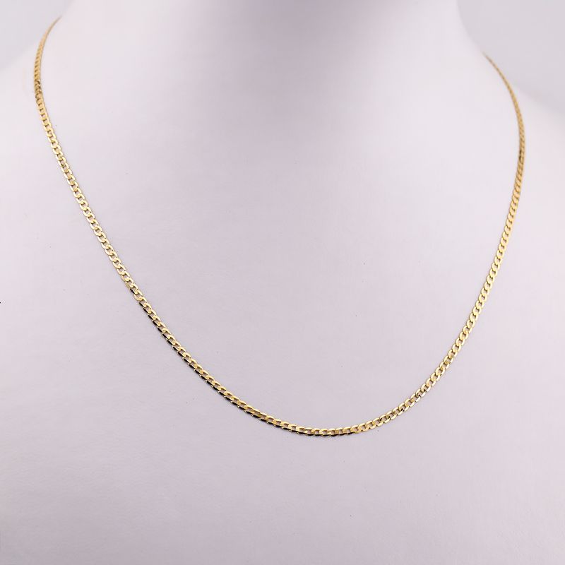 Cadena Eslabon 14k 2g 50cm