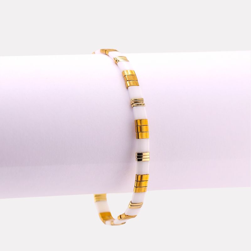 Pulsera Gotha Bco/drd 17-20cm