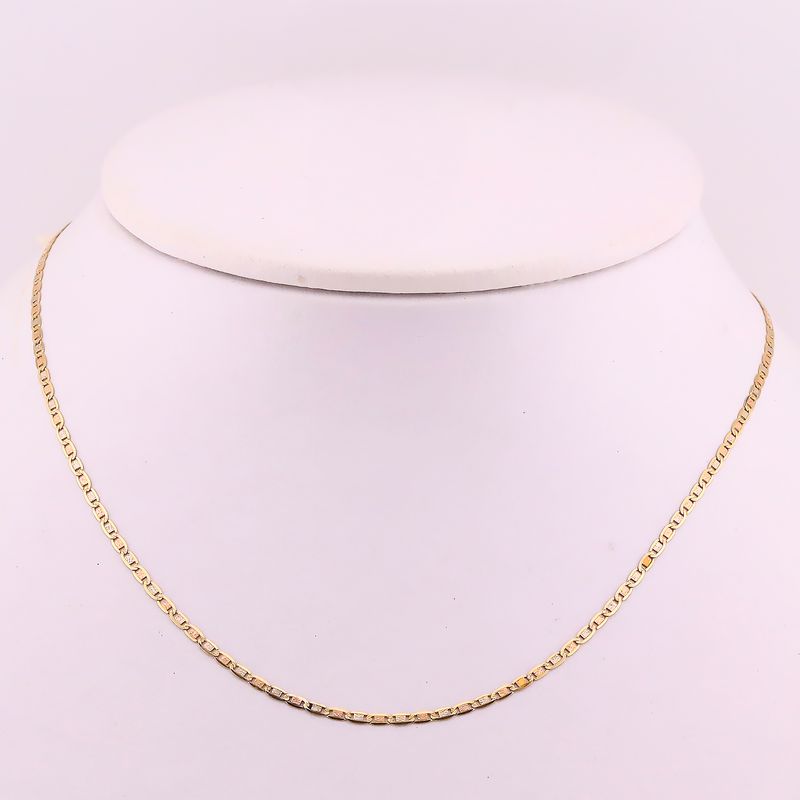 Cadena Valentino Relim. Tns. 14k 3.3g 45cm