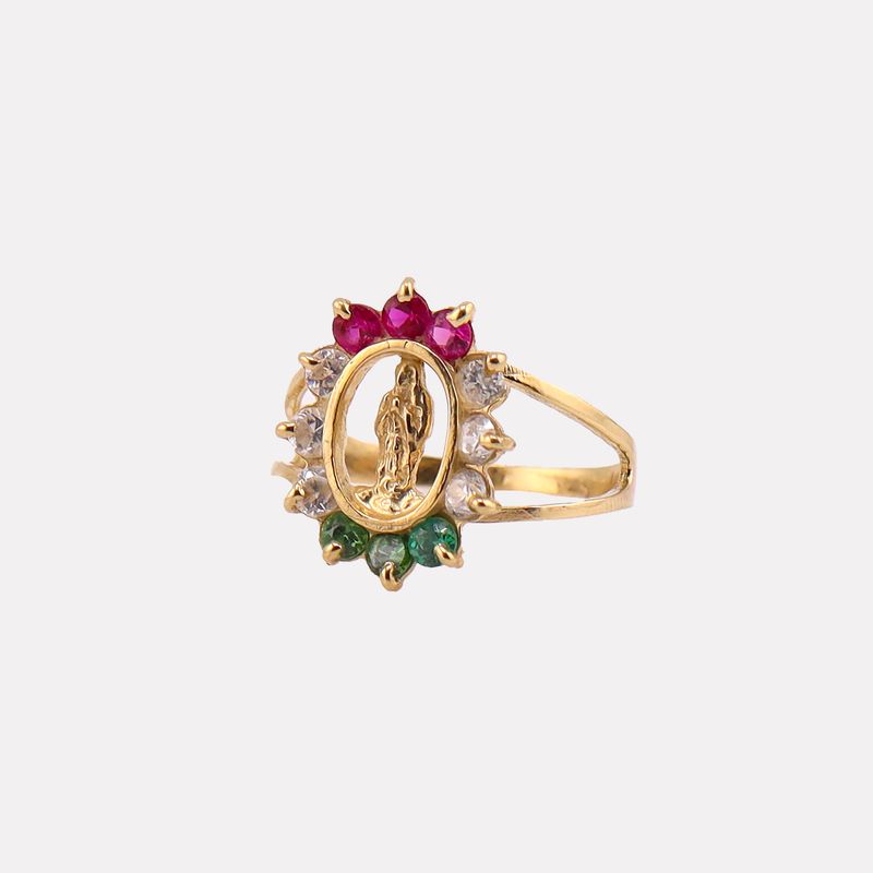 Anillo Virgen C/p 10k 1.9g #7