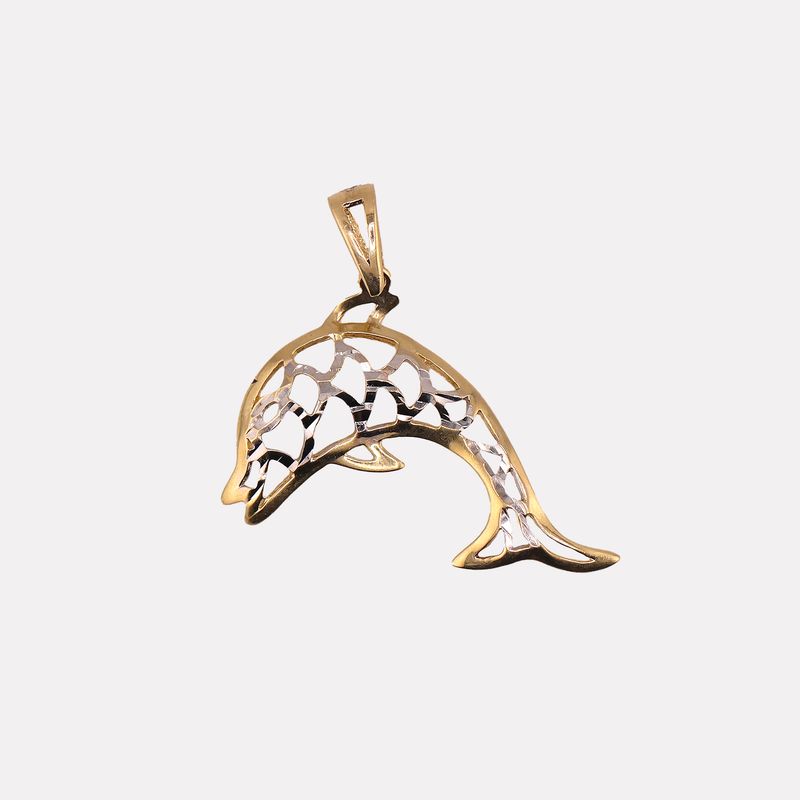 Dije Delfin  14k 0.7g