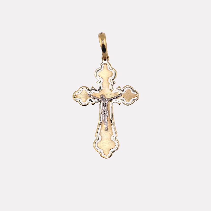 Dije Cruz Cristo 14k 3g