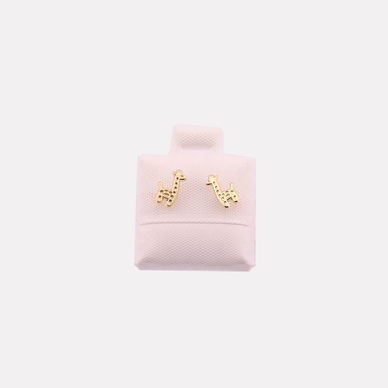 Broqueles Jirafa 10k 0.2g