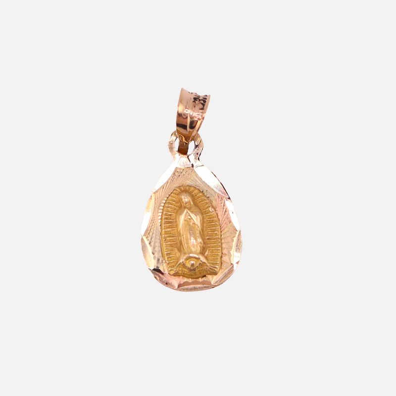 Dije Virgen Gota  14k 0.8g