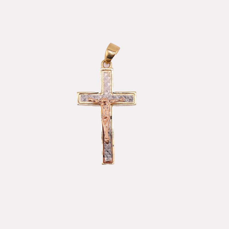 Dije Cruz Cristo 14k 1.5g