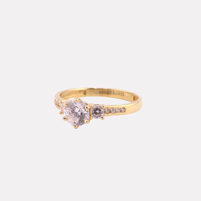 Anillo C/p Bcas 14k 2g#7.5