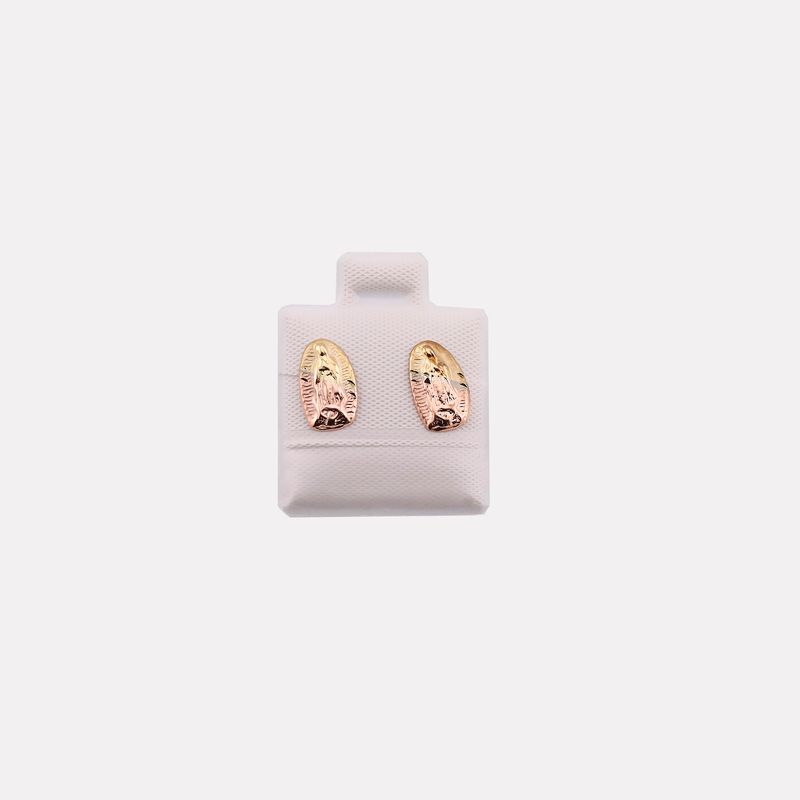 Broqueles Virgen 3tnos10k 0.3g