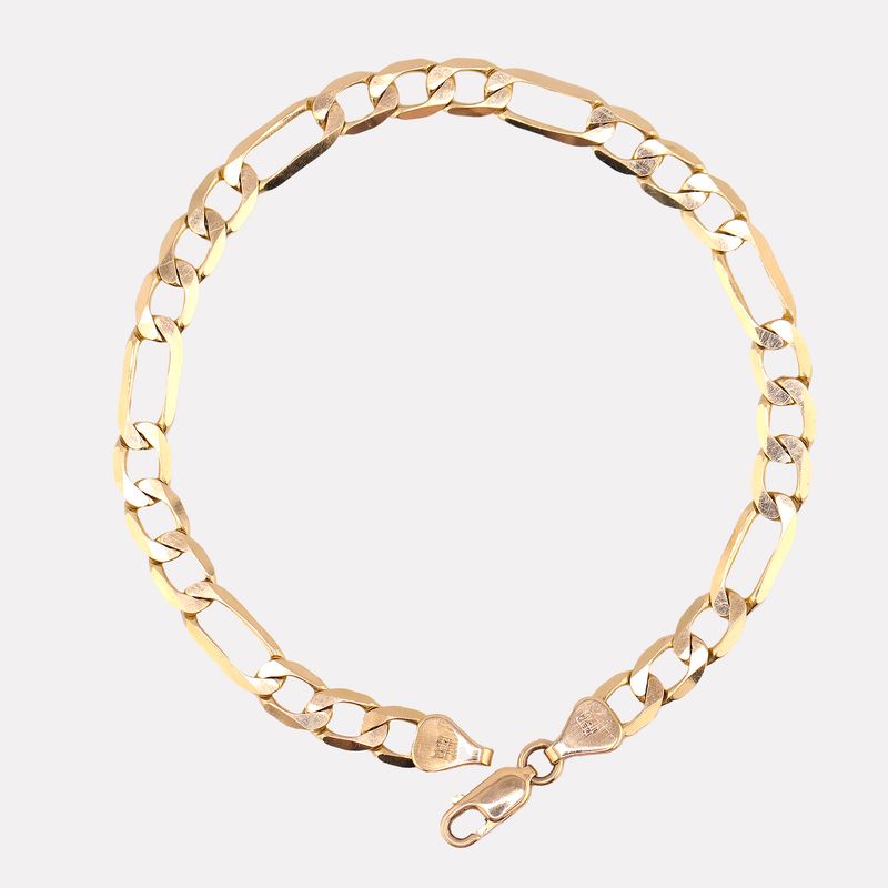 Pulso Cartier 14k 9g 21cm