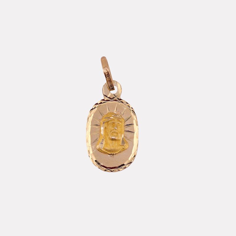 Dije Rostro Cristo 14k 0.7g