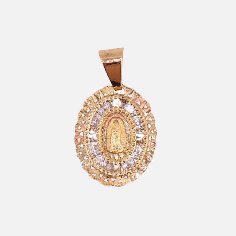 Dije Virgen C/p 14k 0.6g