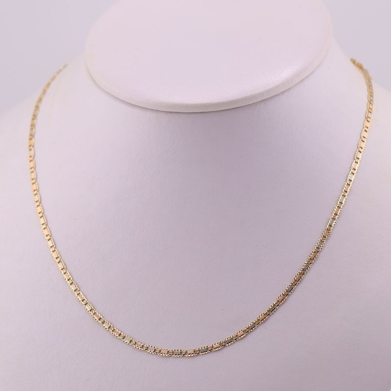 Cadena Valentino Relim. 14k 5g 45cm