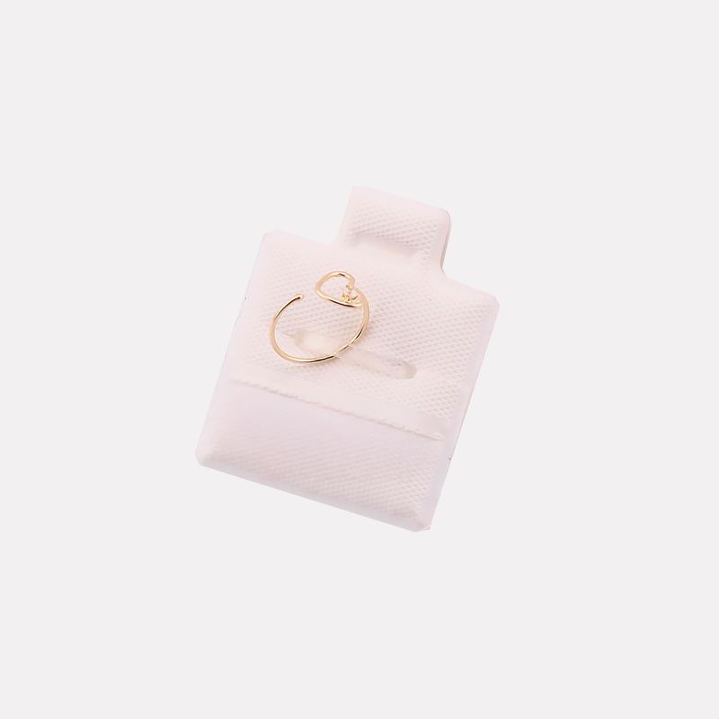 Broqueles Piercing Corazon 10k 0.1g