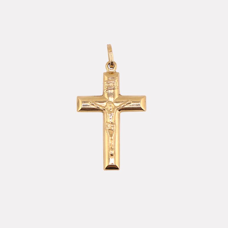 Dije Cruz Cristo 14k 2.3g