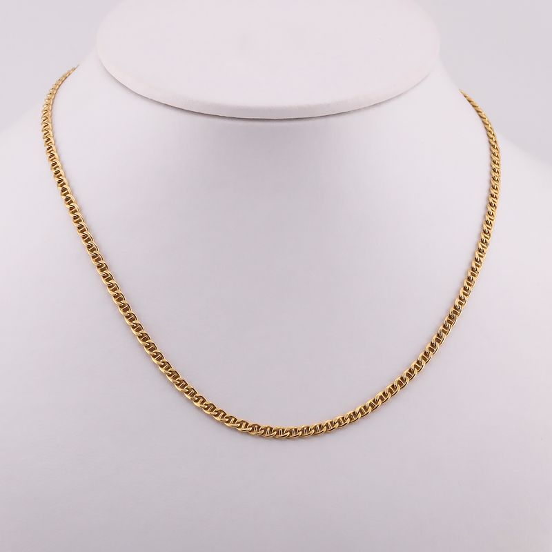 Cadena Escalera 14k 3.5g 40cm