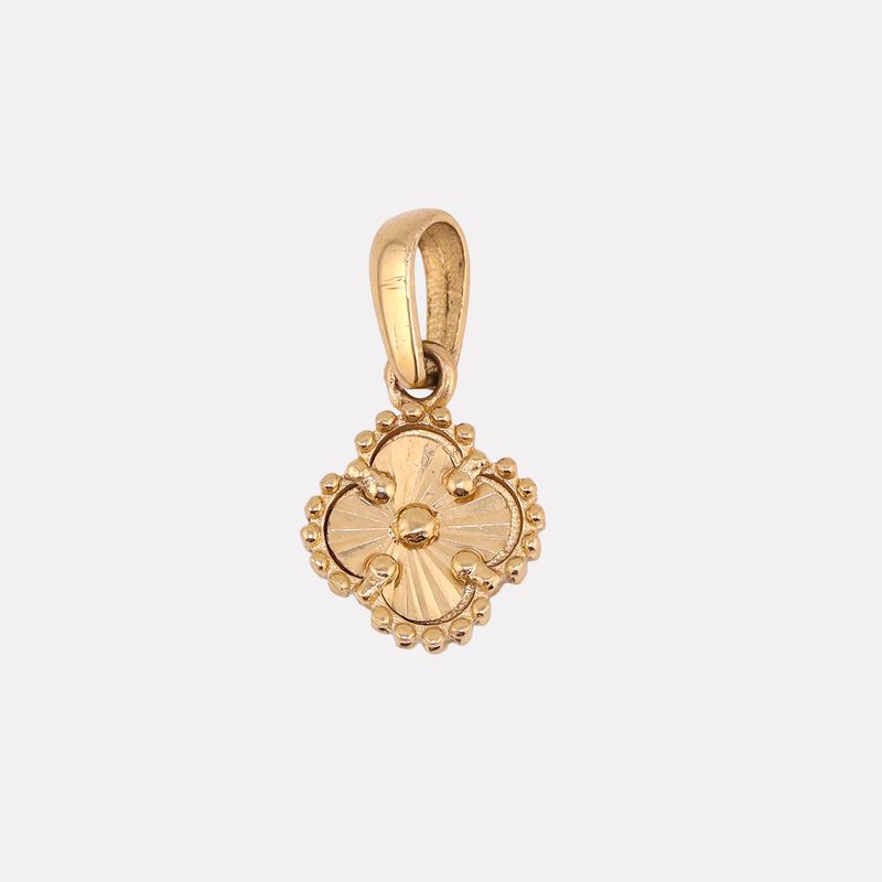 Dije Trebol 14k 0.6g