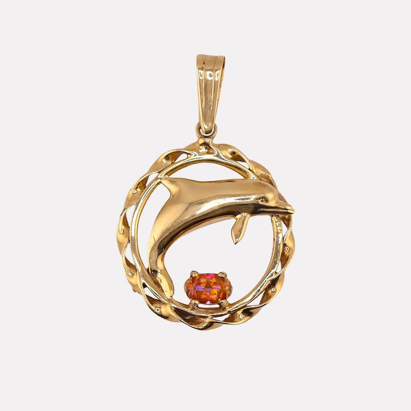 Dije Delfin  14k 4.5g