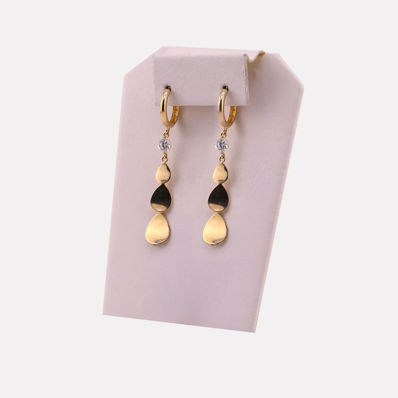 Aretes Colgante C/p 14k 2.8g