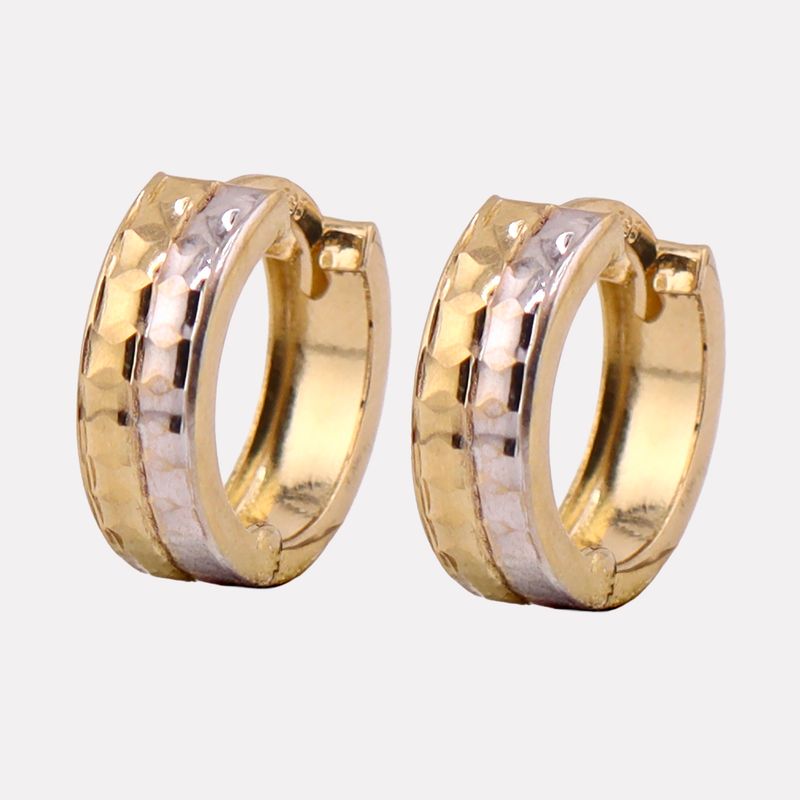 Aretes Huggies Tns 14k 2.2g