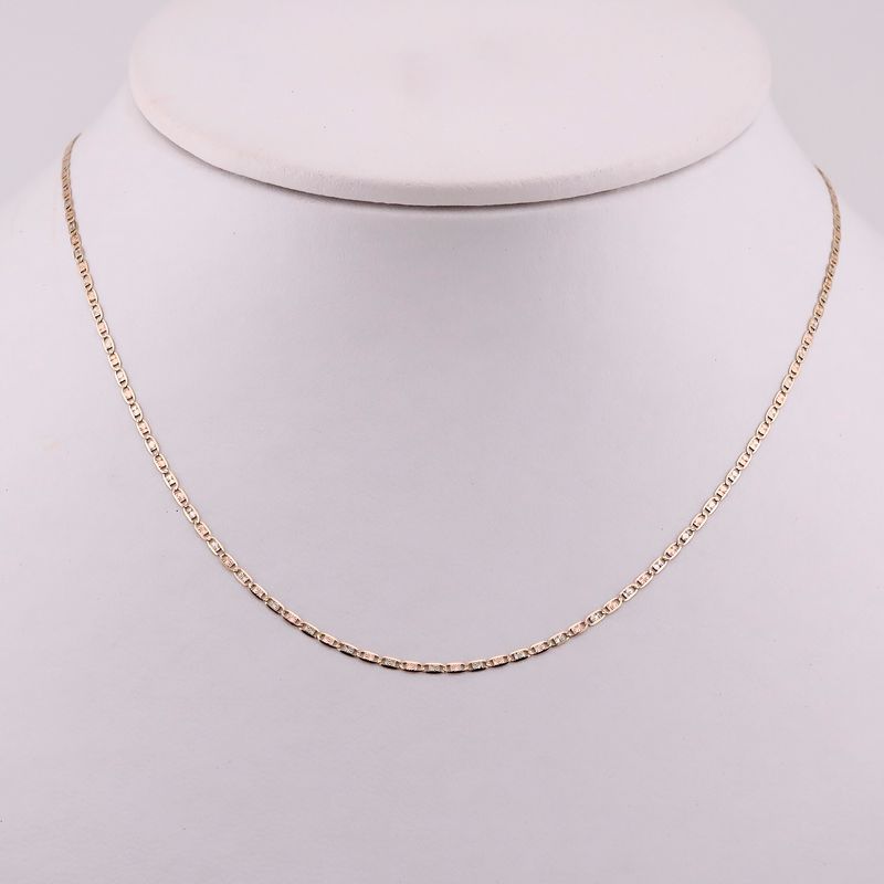 Cadena Valentino 14k 2.5g 44cm