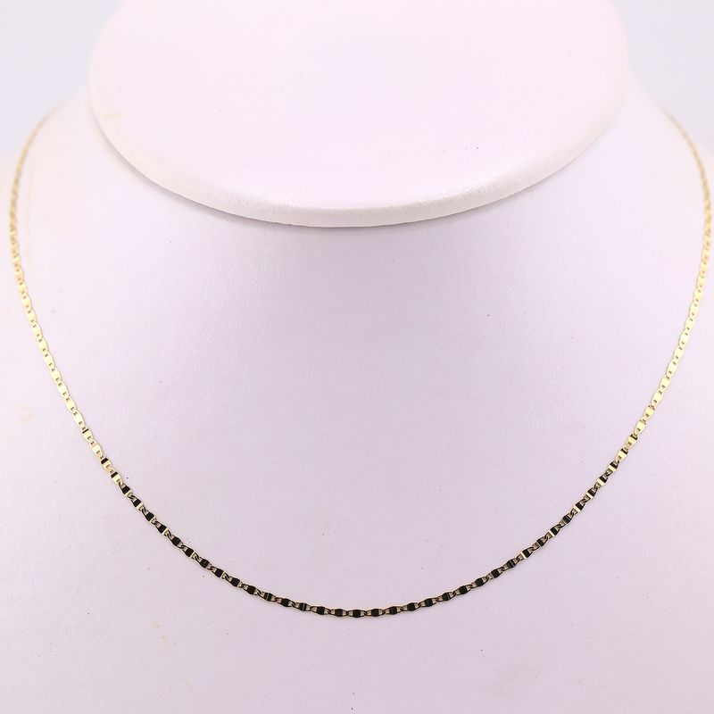 Cadena Valentino 14k 1g 40cm