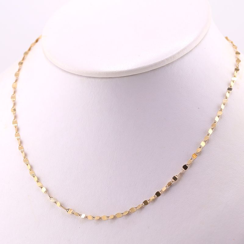 Cadena Granito 14k 3g 50cm
