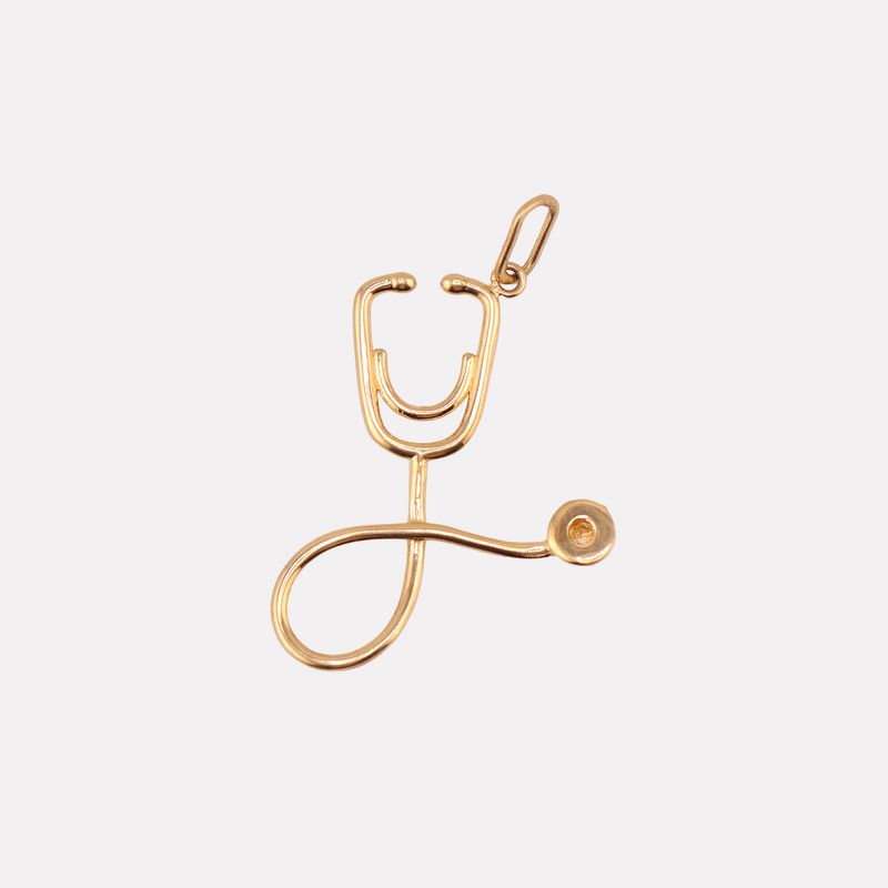 Dije Estetoscopio 14k 0.9g