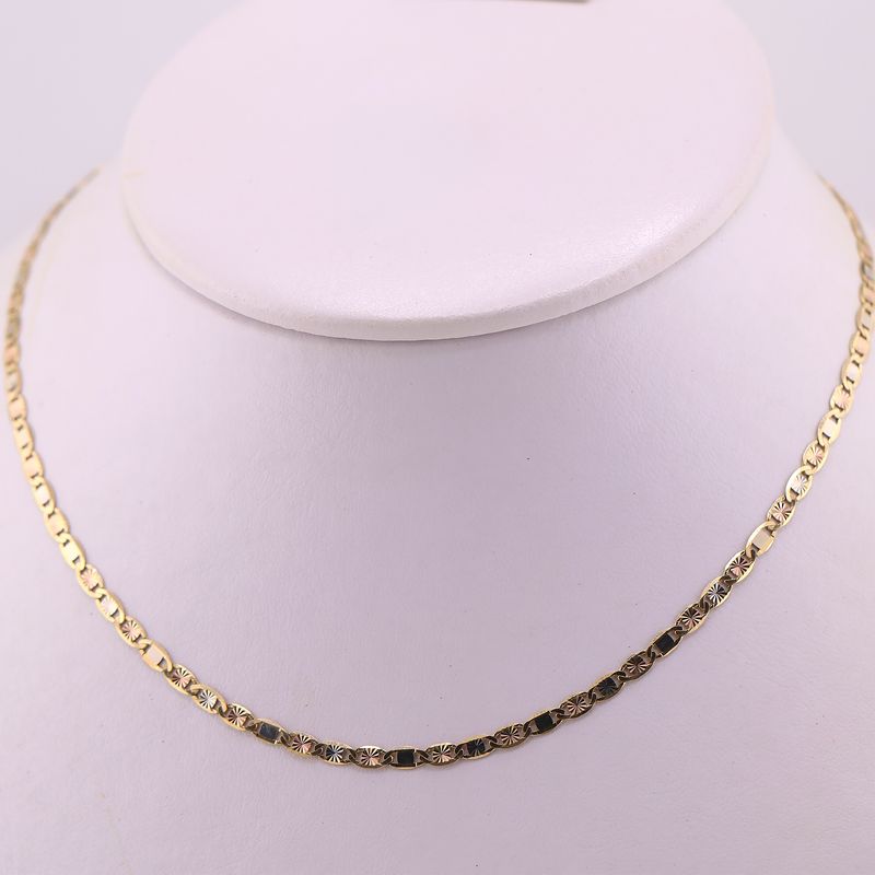 Cadena Valentino 14k 5.6g 50cm