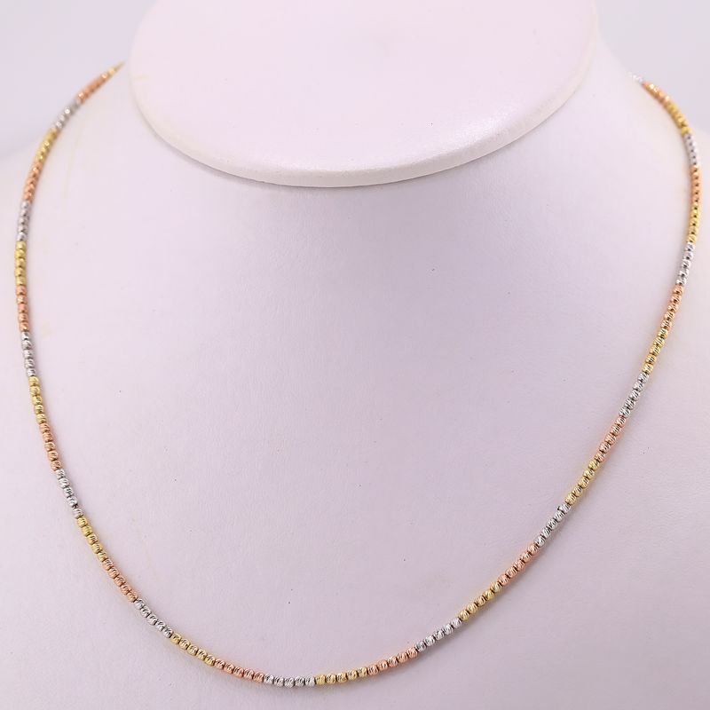 Gargantilla Borlas Tns 14k 6.8g