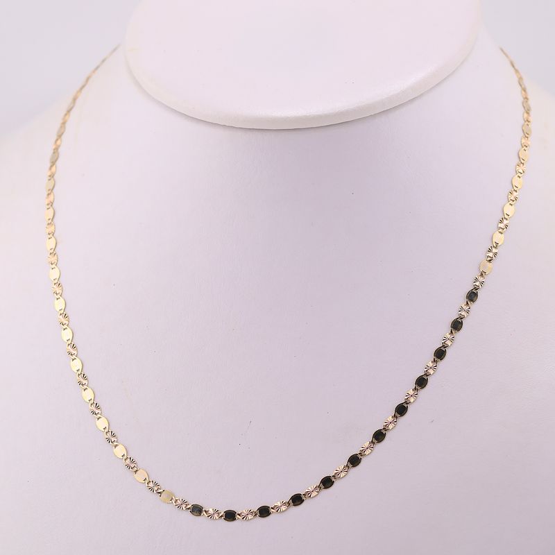 Cadena Gucci Italiana 14k 2.7g 44cm