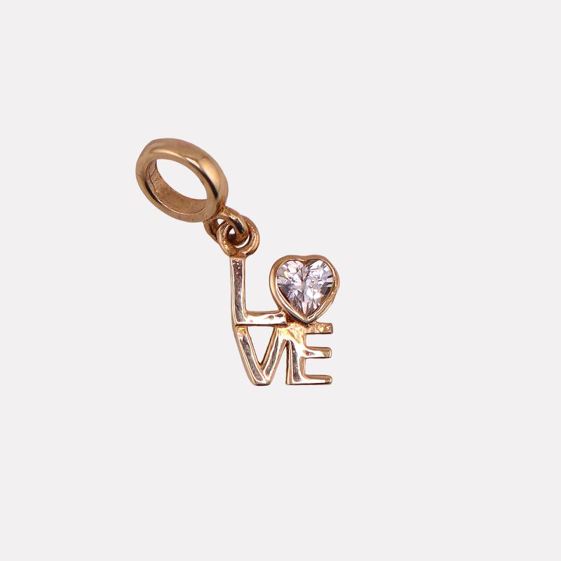 Dije Love C/p 14k 0.5g