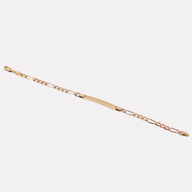 Esclava Cartier Tns. 14k 7.9g 20.5cm