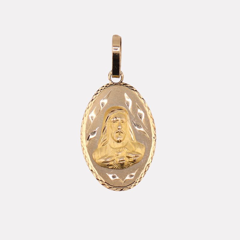 Dije Sagrado Corazon Relim. 14k 2g