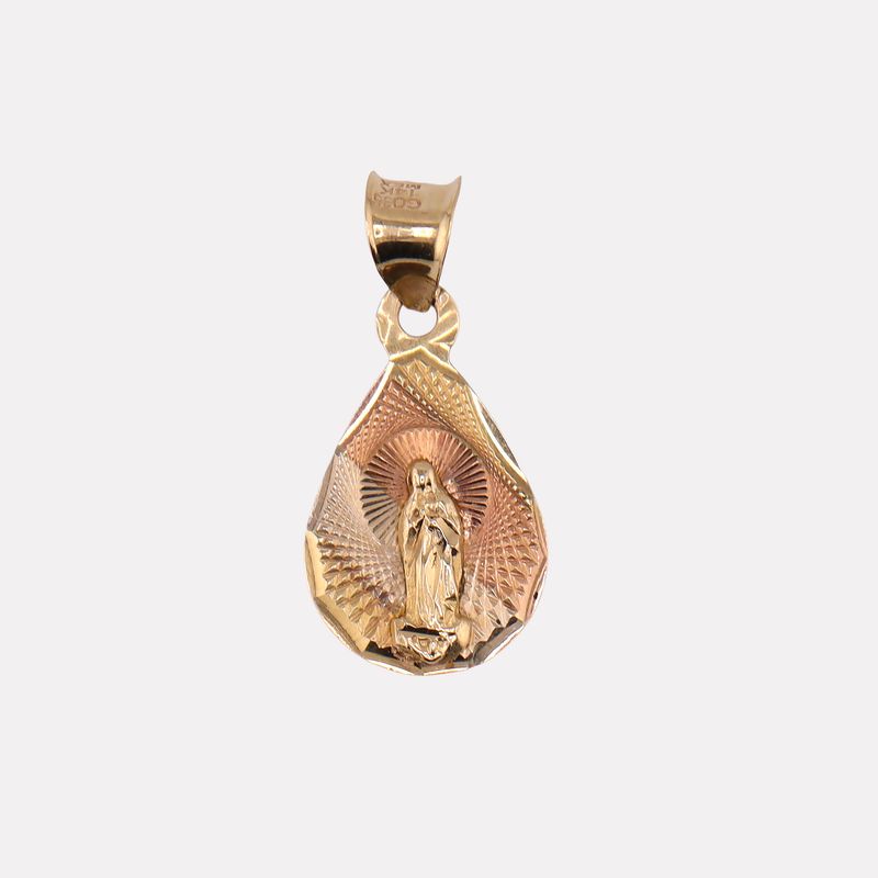 Dije Gota Virgen Relim. Tns. 14k 0.7g