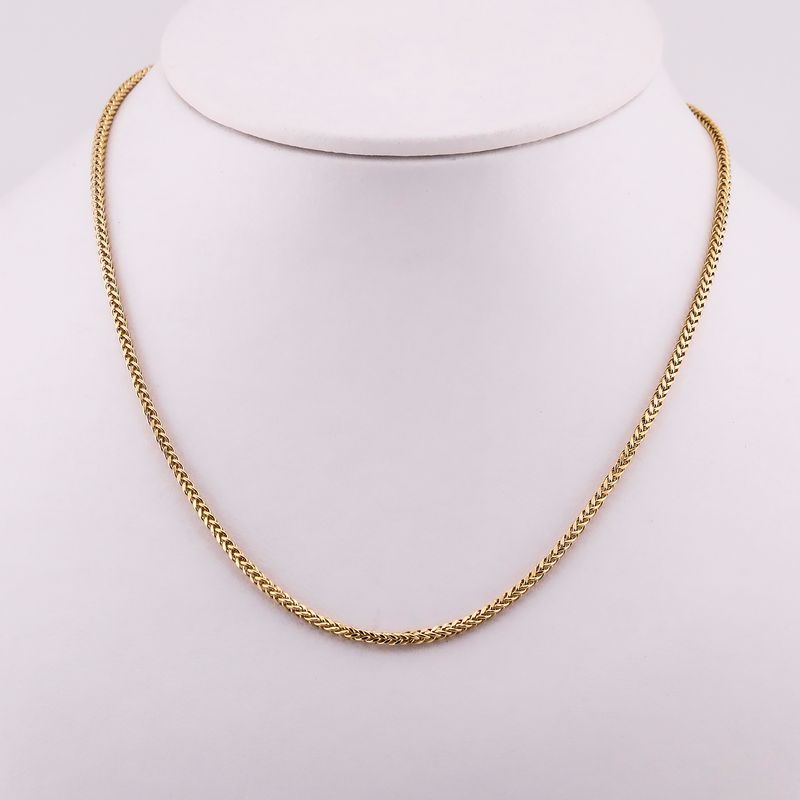 Cadena Espiga 14k 6.9g 56cm
