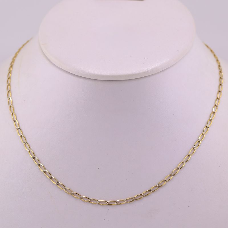 Cadena Eslabon Diam. 14k 3.9g 50cm