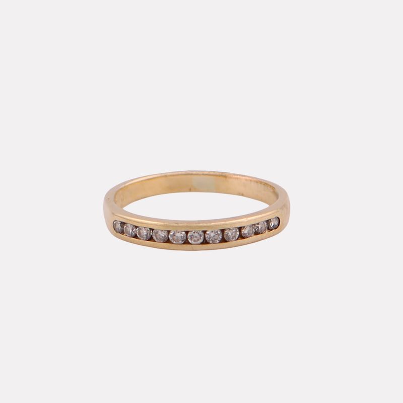 Anillo Media Churumbela 14k1.8g #6