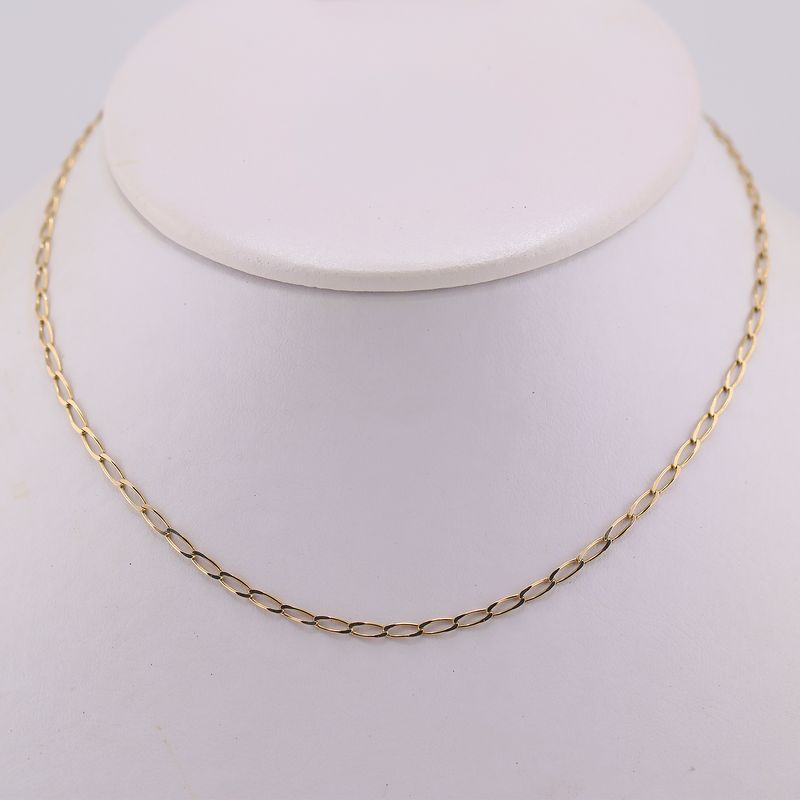 Cadena Eslabon 14k 3.1g 36cm