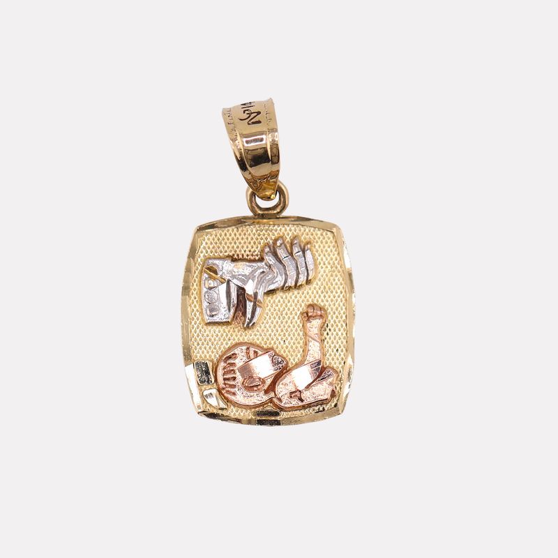 Dije Bautizo 14k 0.9g