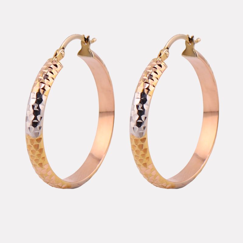 Arracadas Facetadas Tns. 14k 3.1g