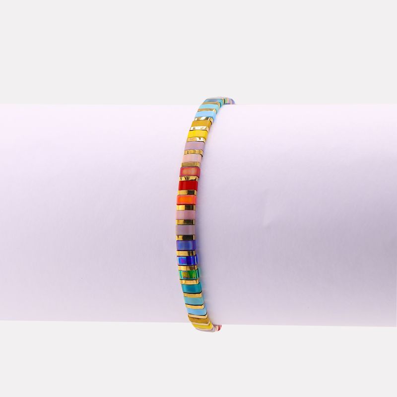 Pulsera Shine Mosaico Tonos 14-17cm
