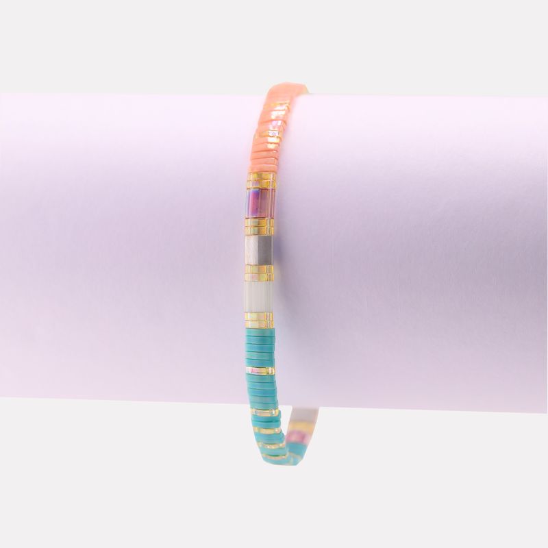 Pulsera Shine Turquesa 14-17cm