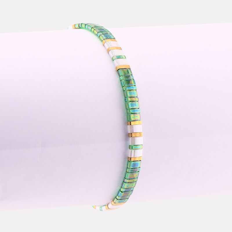 Pulsera Victoria Mosaico Esme/bco 14-17cm