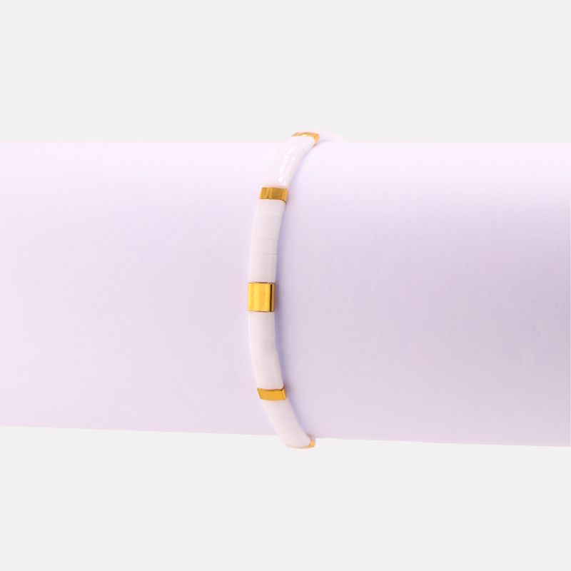 Pulsera Sol Mosaico Drdo/bca 14-17cm