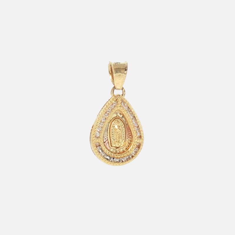 Dije Virgen Gota C/p 14K 1g