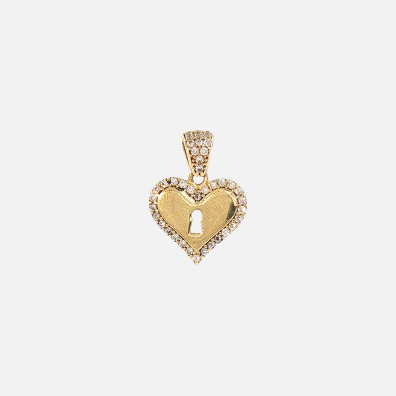 Dije Corazon C/p 14K 1.1g