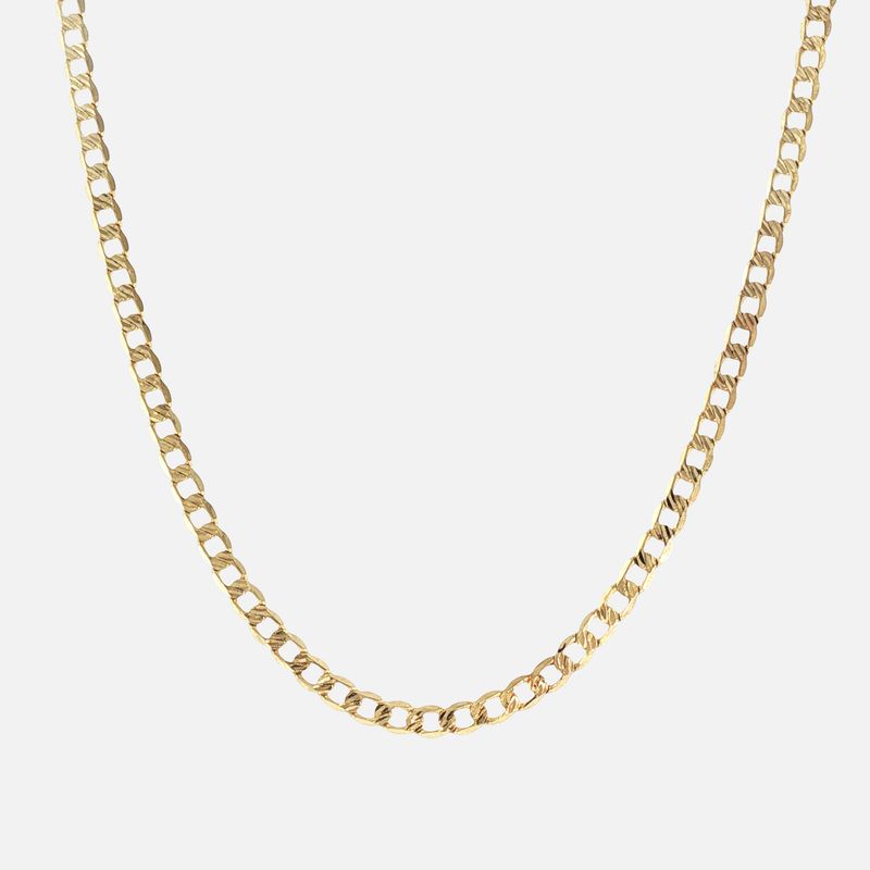 Cadena Eslabon Relim. 14K 4.9g 60cm